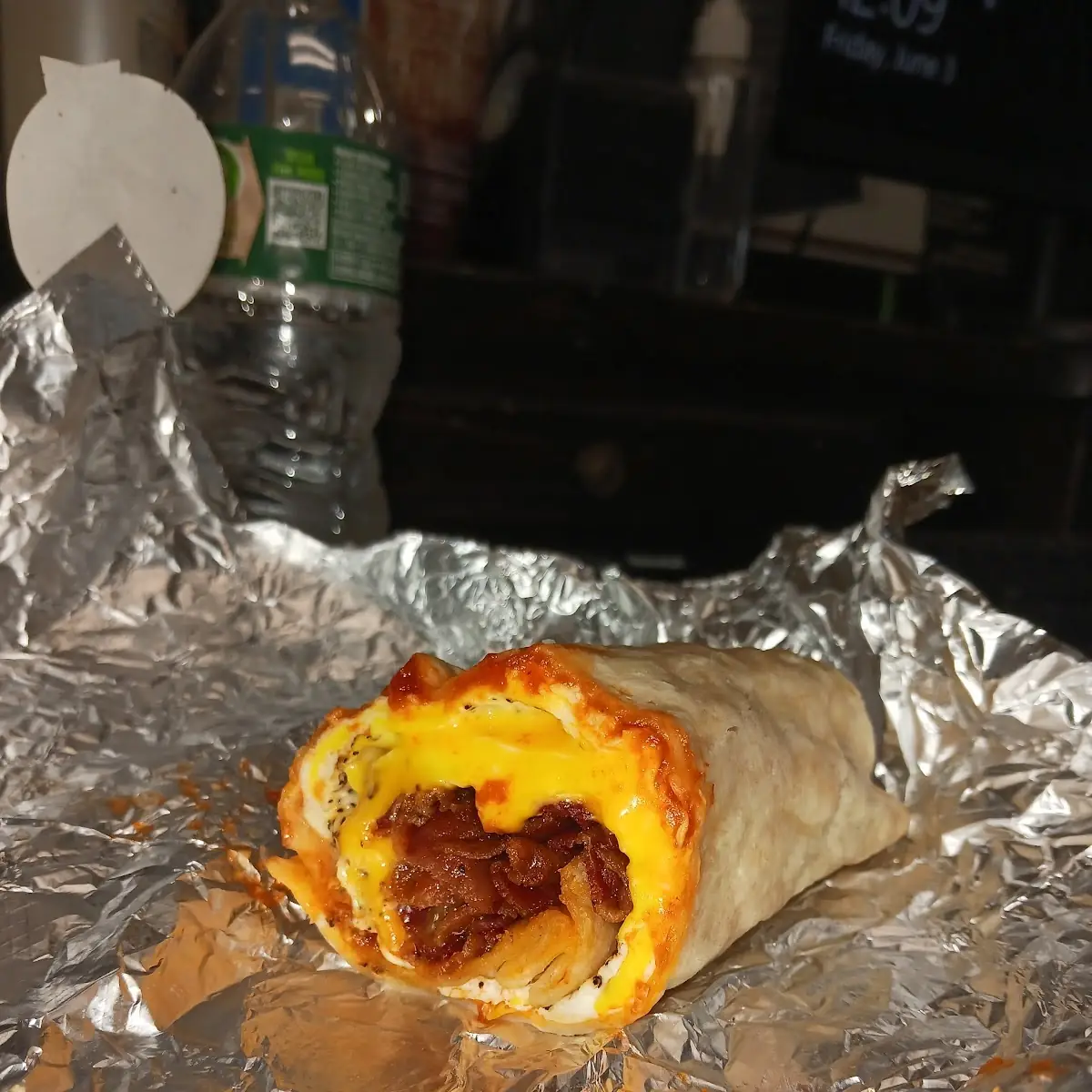 Bacon Egg and Cheese Burrito