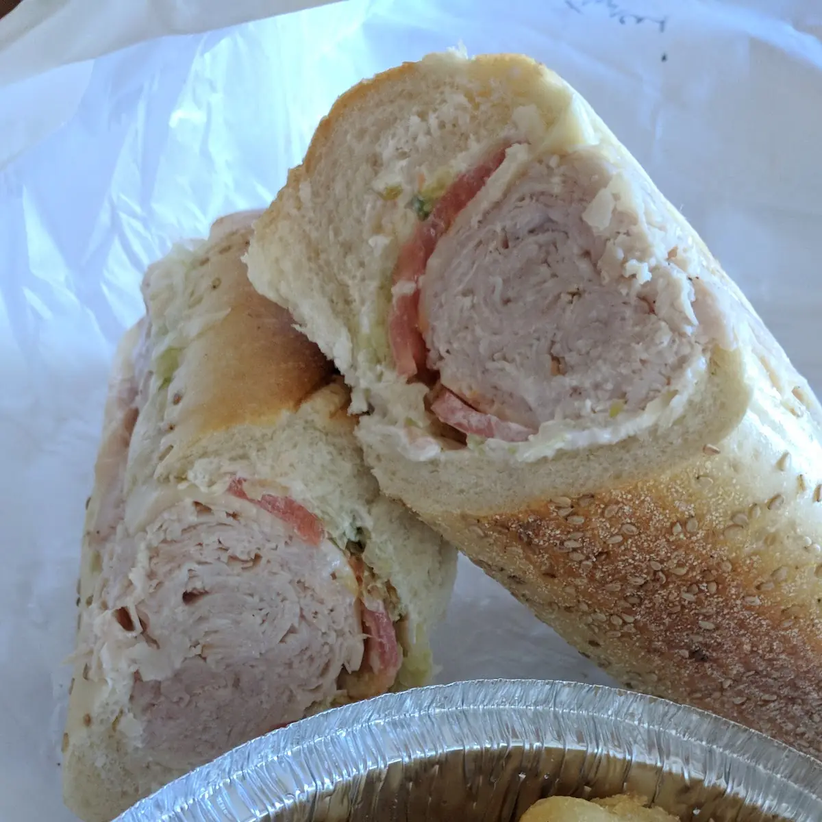 Turkey and Cheese Sandwich