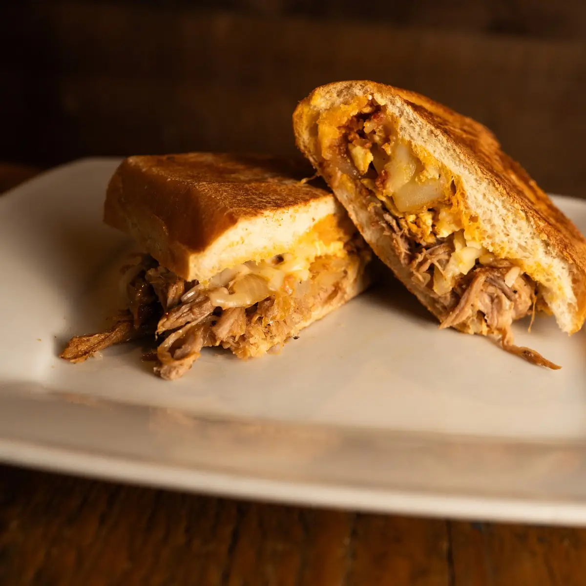 BBQ Pork Panini