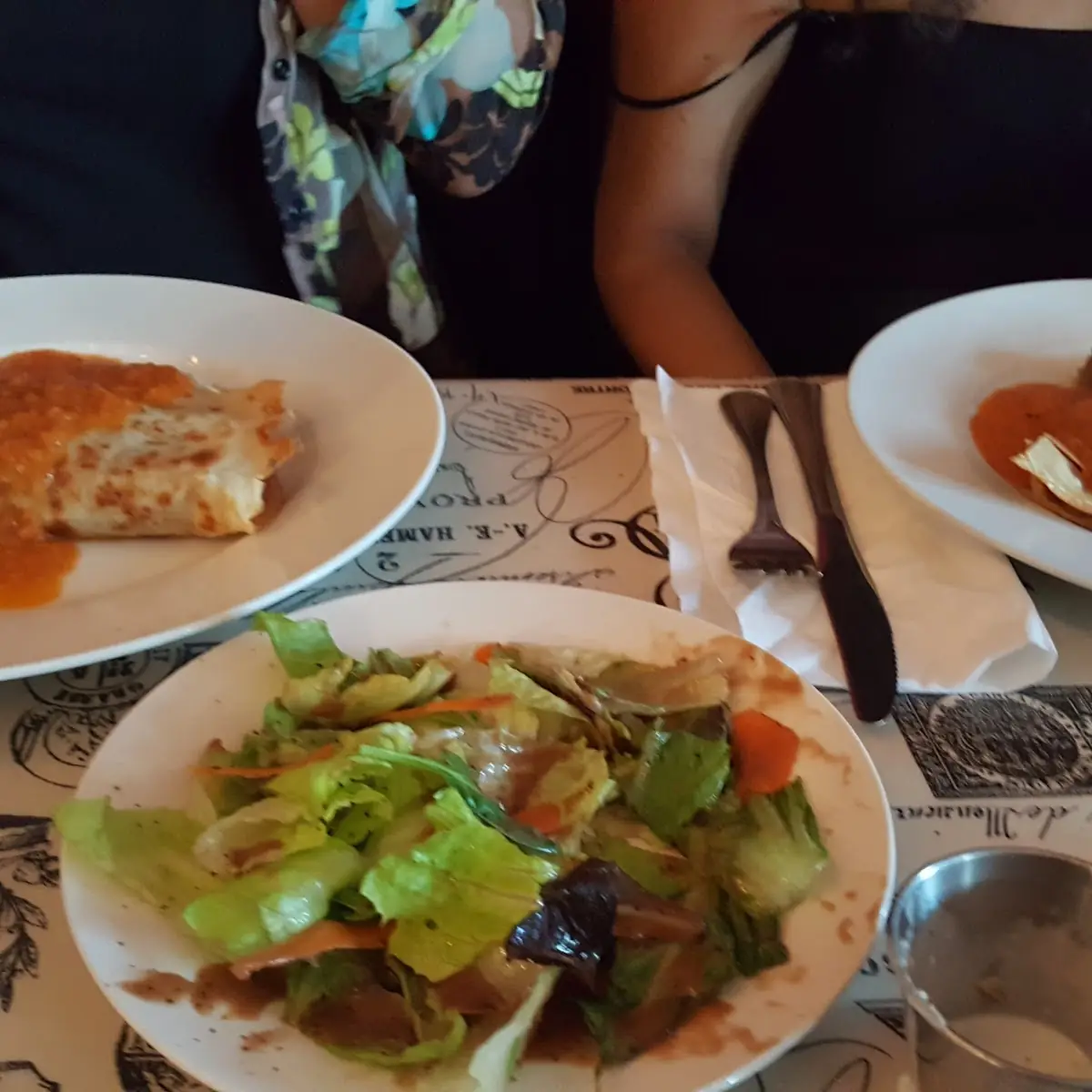 Ratatouille Crepe