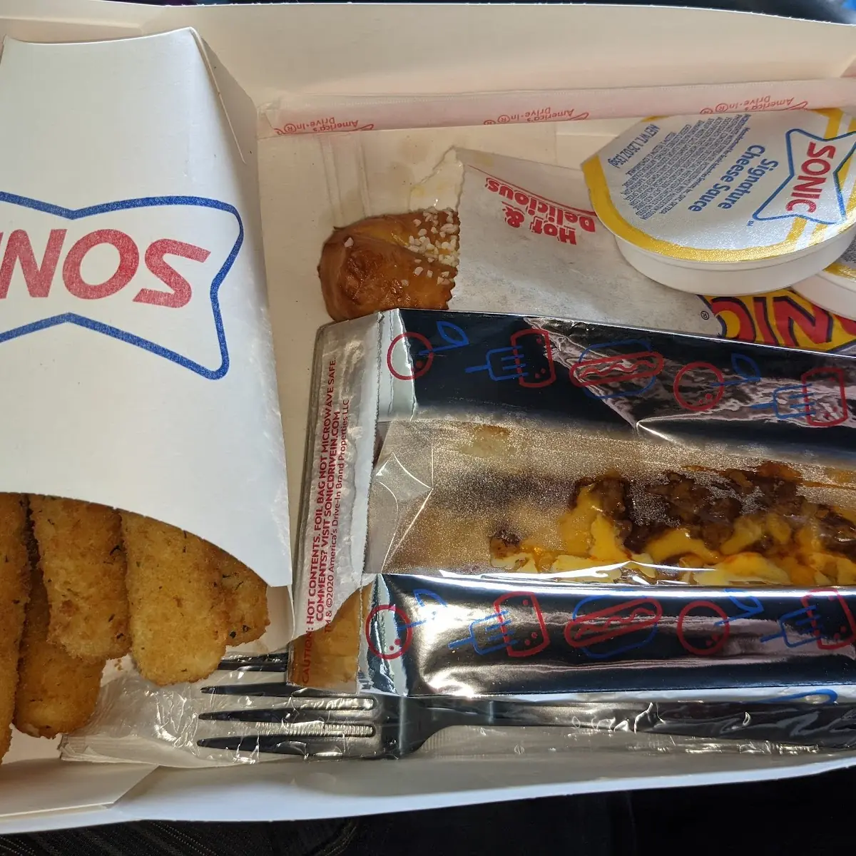Pretzel Sticks and Coney Dog