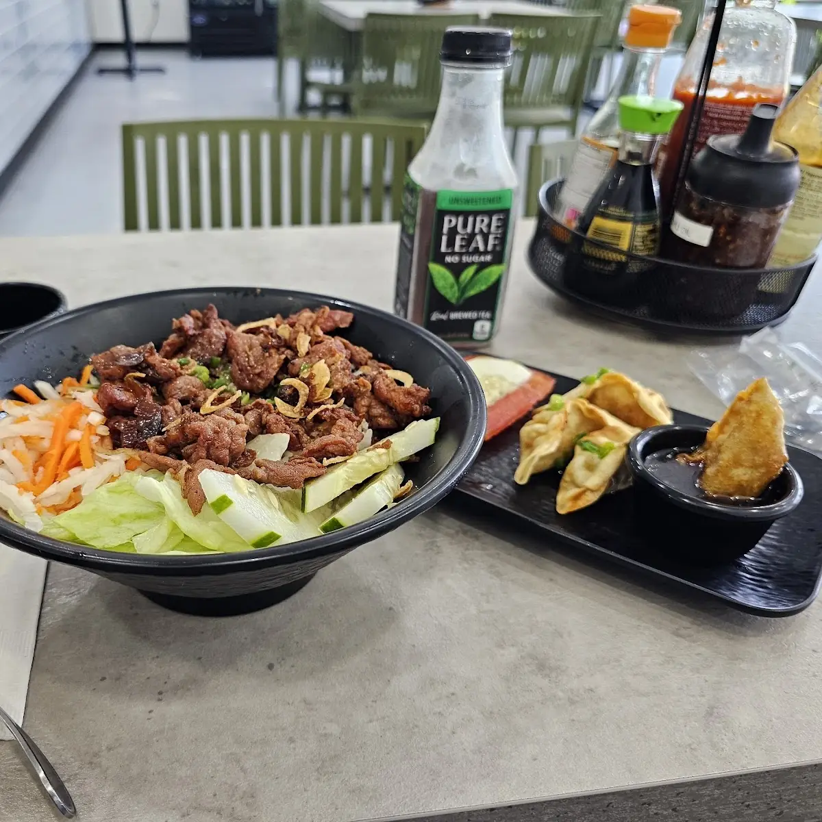 Com Soun Bo Dai Han - kbbq Short Rib Rice Platter