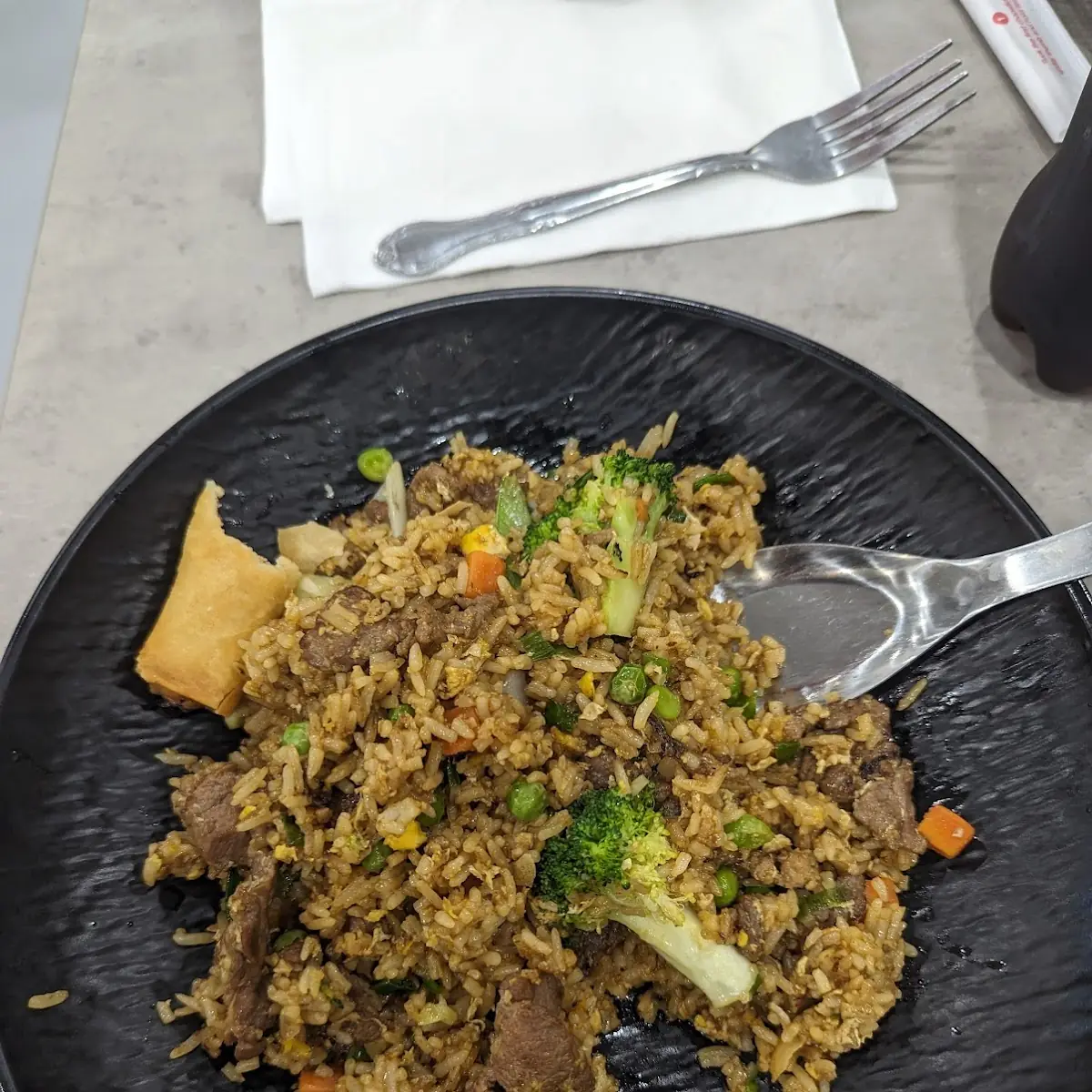 Fried Rice Chicken Beef