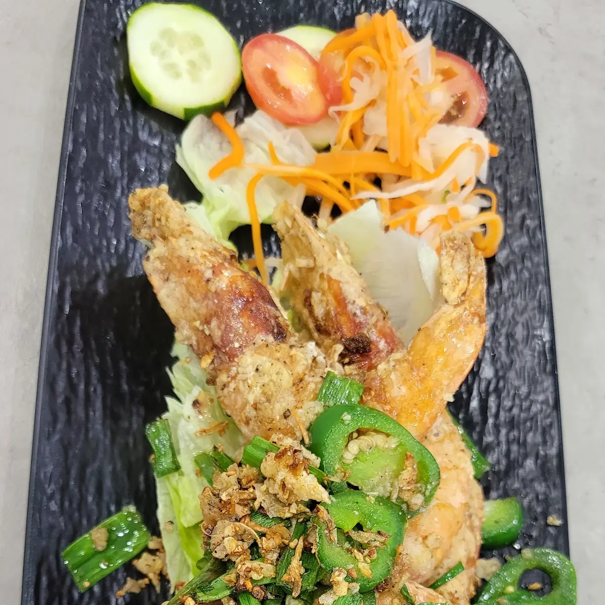 Salt & Pepper Shrimp Squid