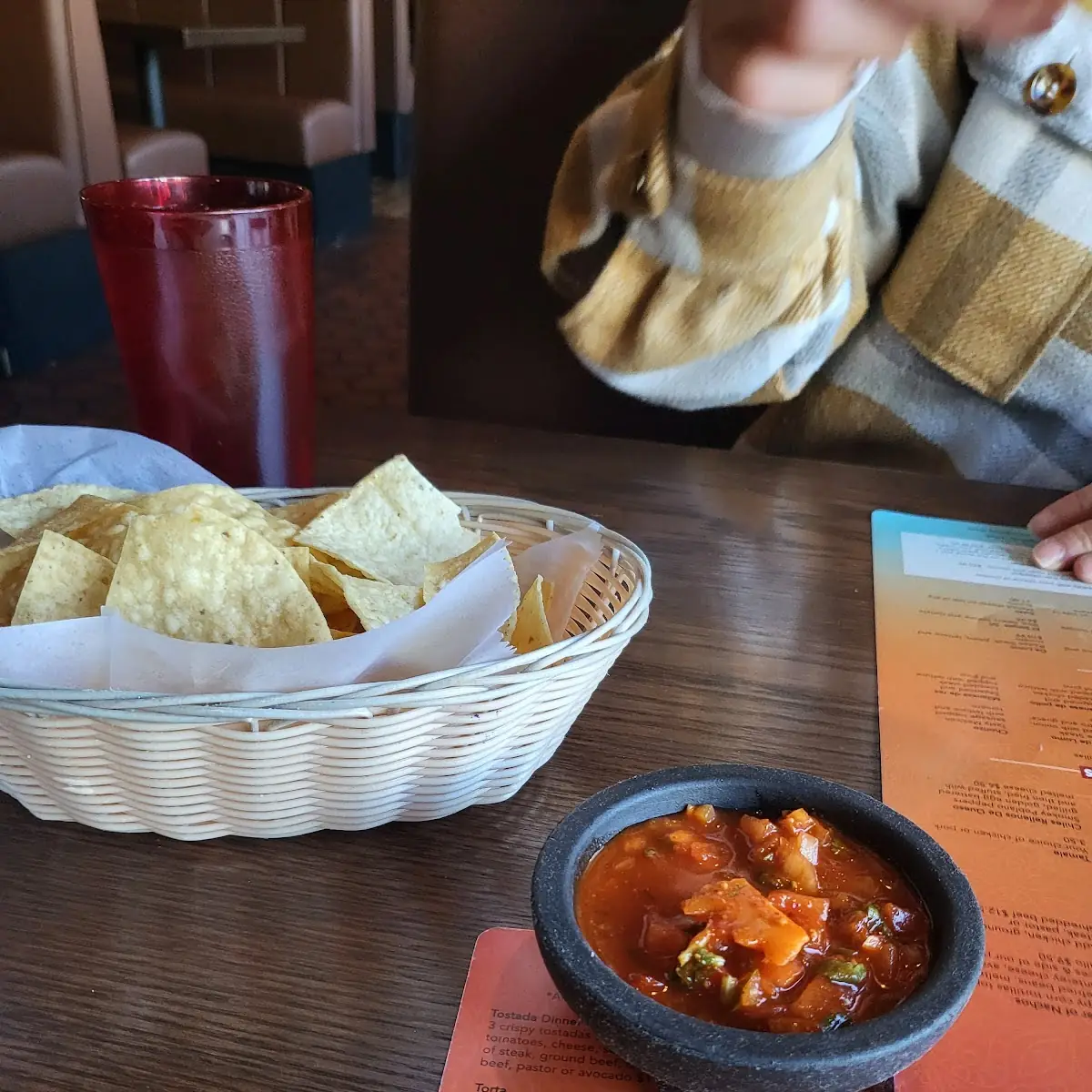 Chips and Salsa Verde