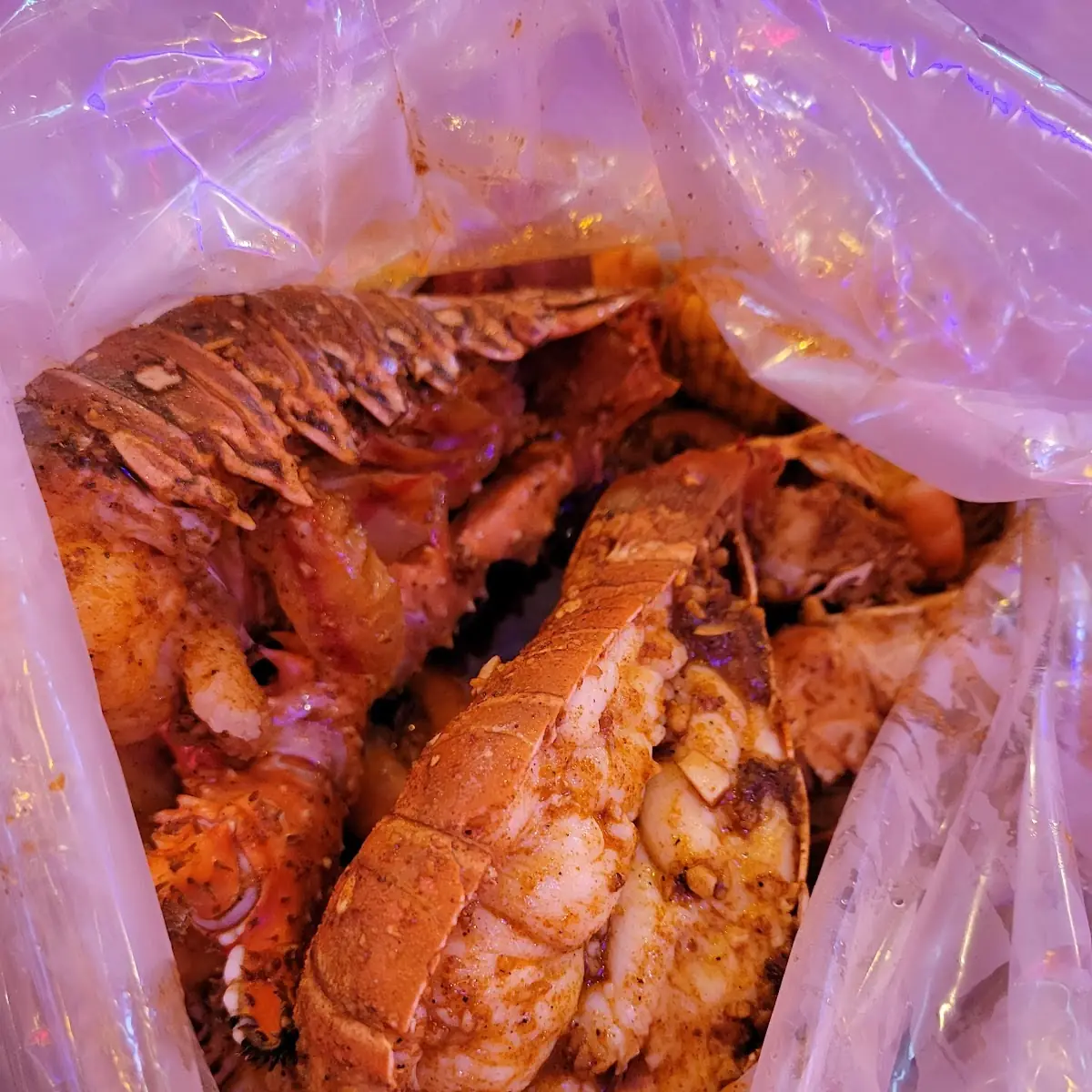 Crab Boil Lobster Tail