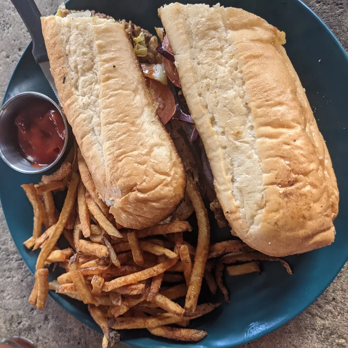 Philly Cheese Steak Sandwich