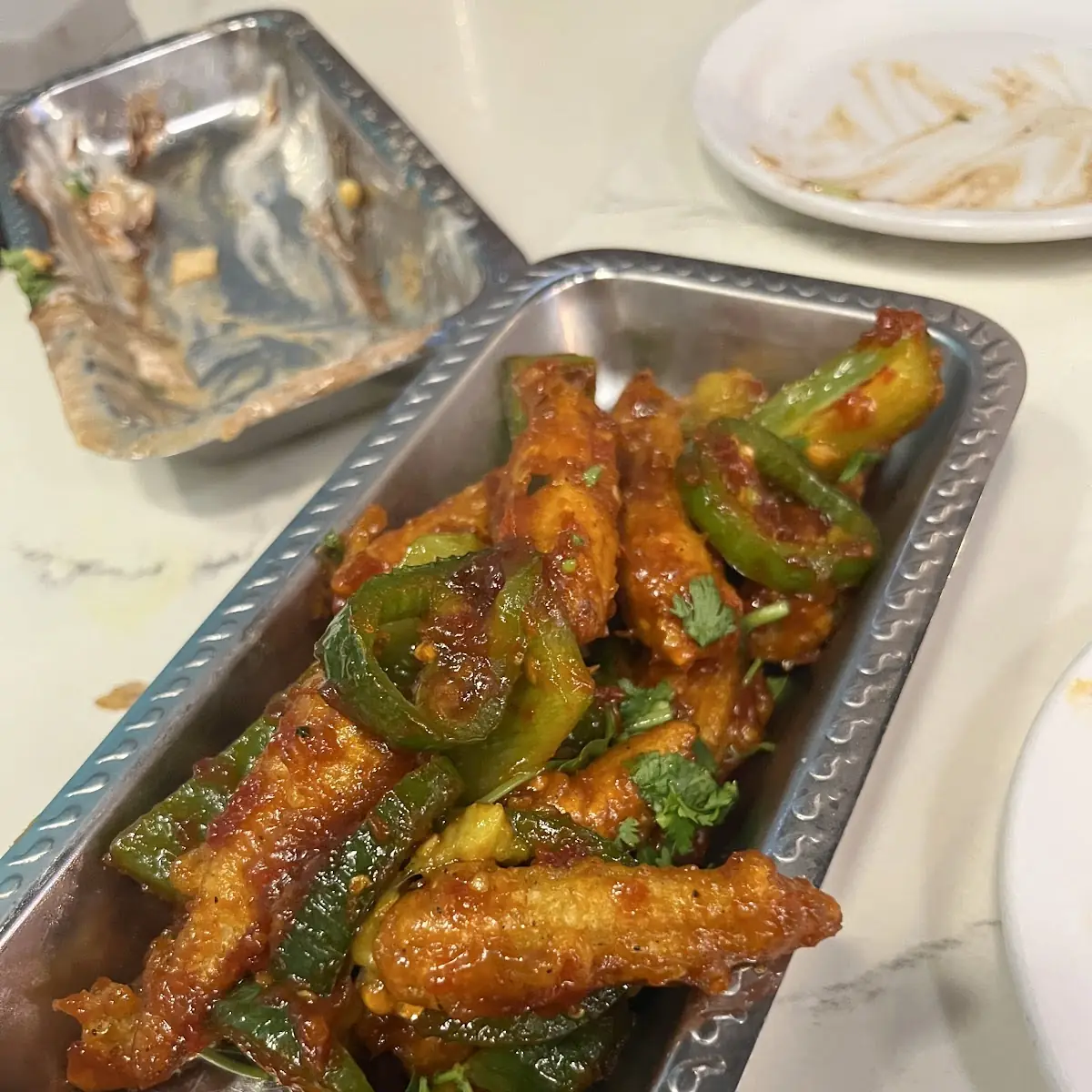 Baby Corn Chilly Manchurian