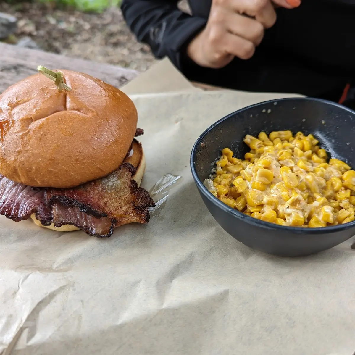 Moonshine BBQ Brisket Sandwich