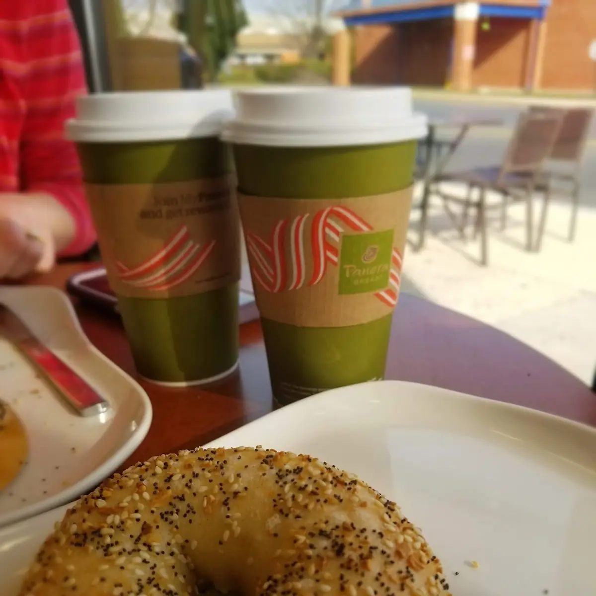 Everything Bagel with Cream Cheese