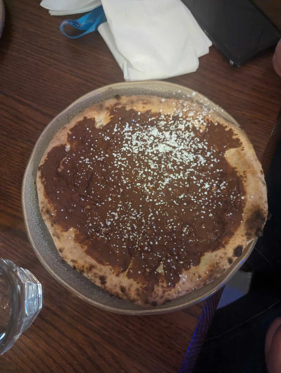Pizza Choco-noisette Chocolate Hazelnut Pizza, Pizzéria NO.900