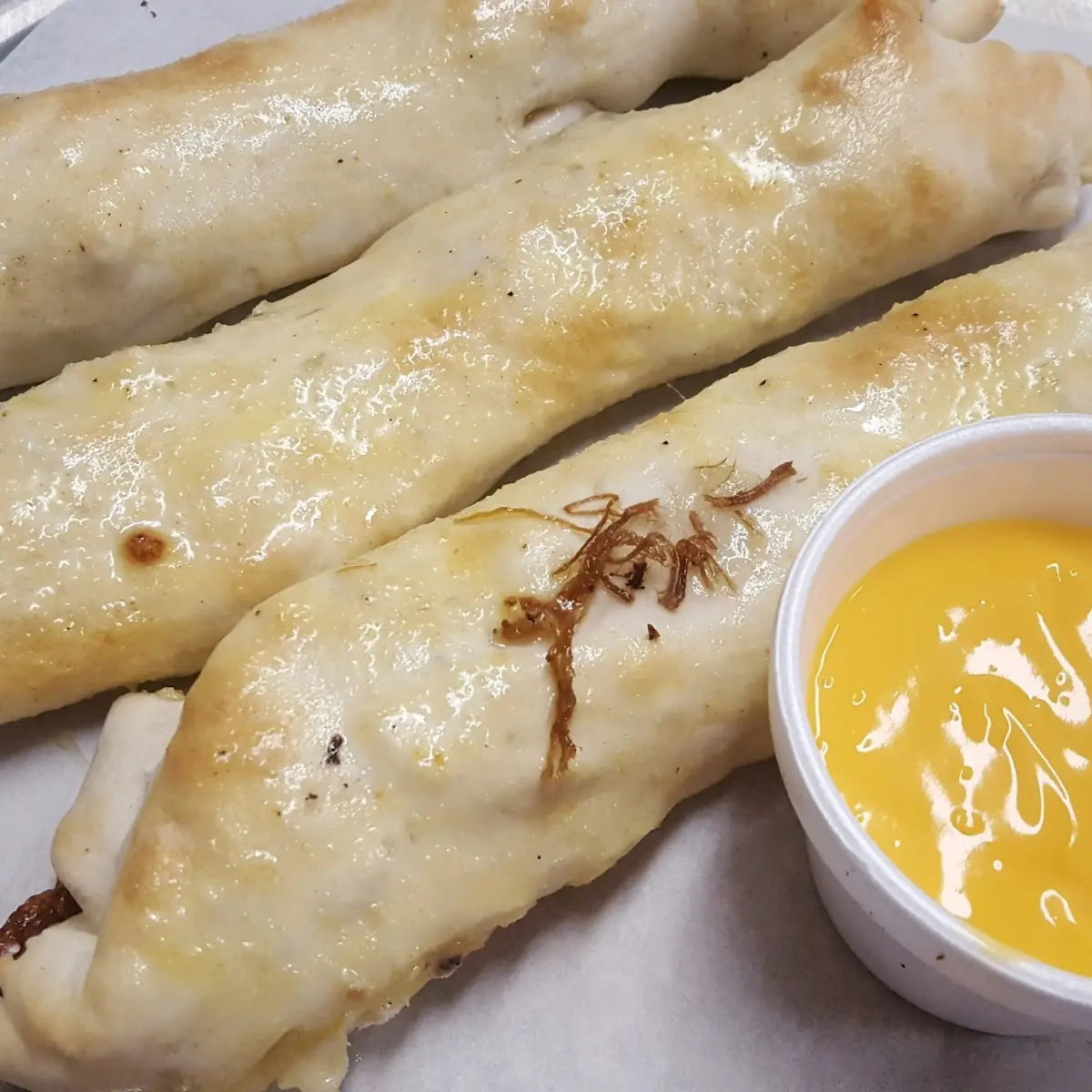 Roast Beef and Cheese Stuffed Breadsticks