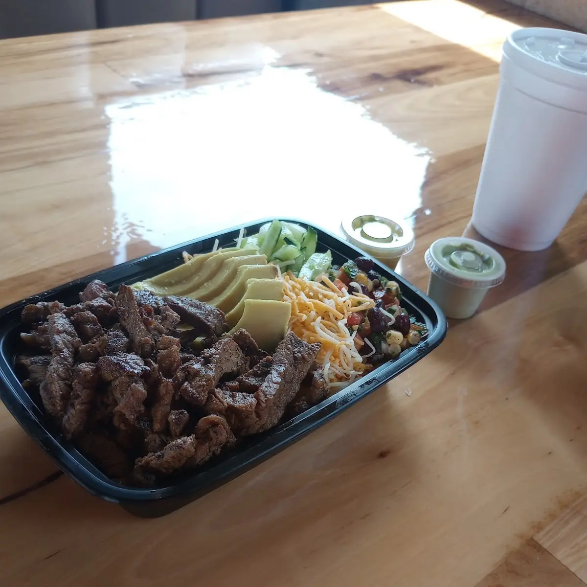 Rice Bowl with Asada Steak
