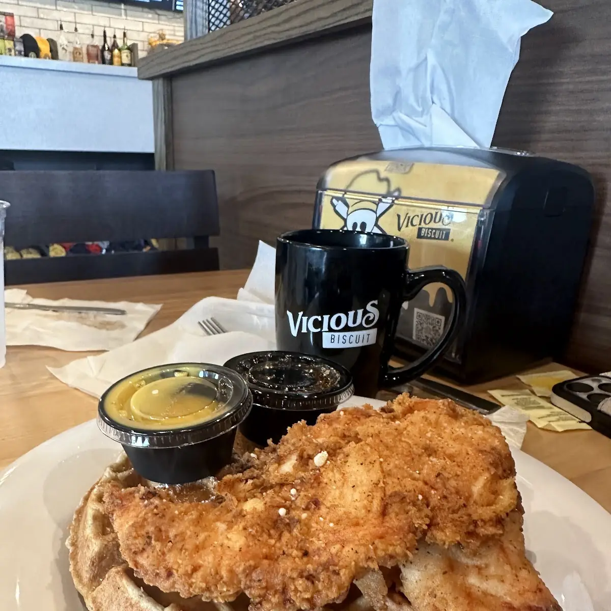 Chicken and Waffles
