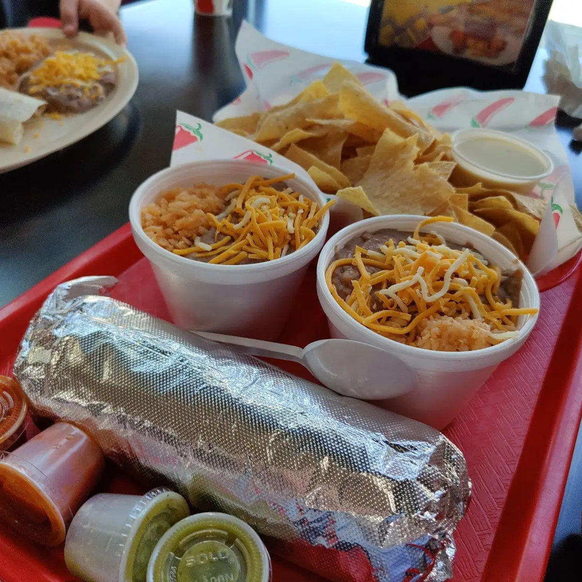 Basic Chicken Burrito