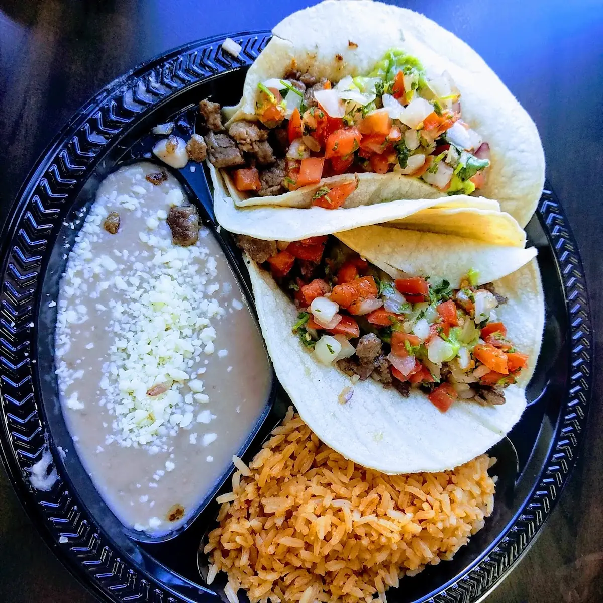 Carne Asada Tacos Combo