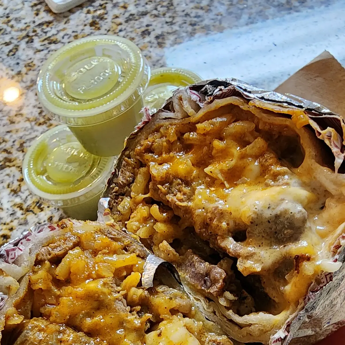 Surf and Turf Burrito