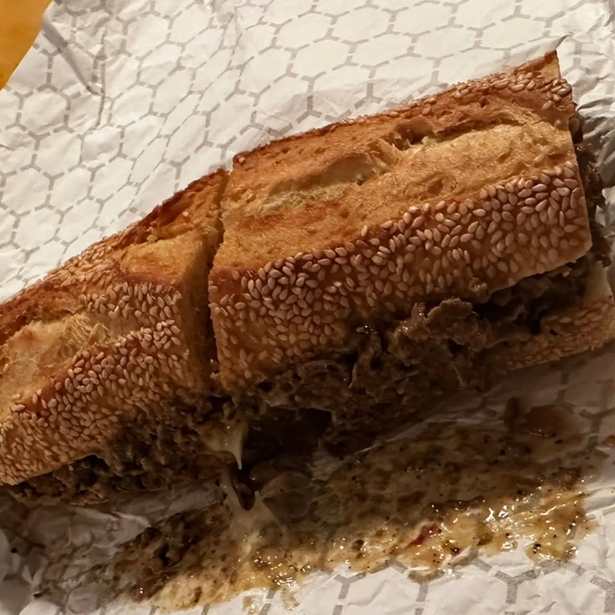 Philly Cheese Steak Sandwich