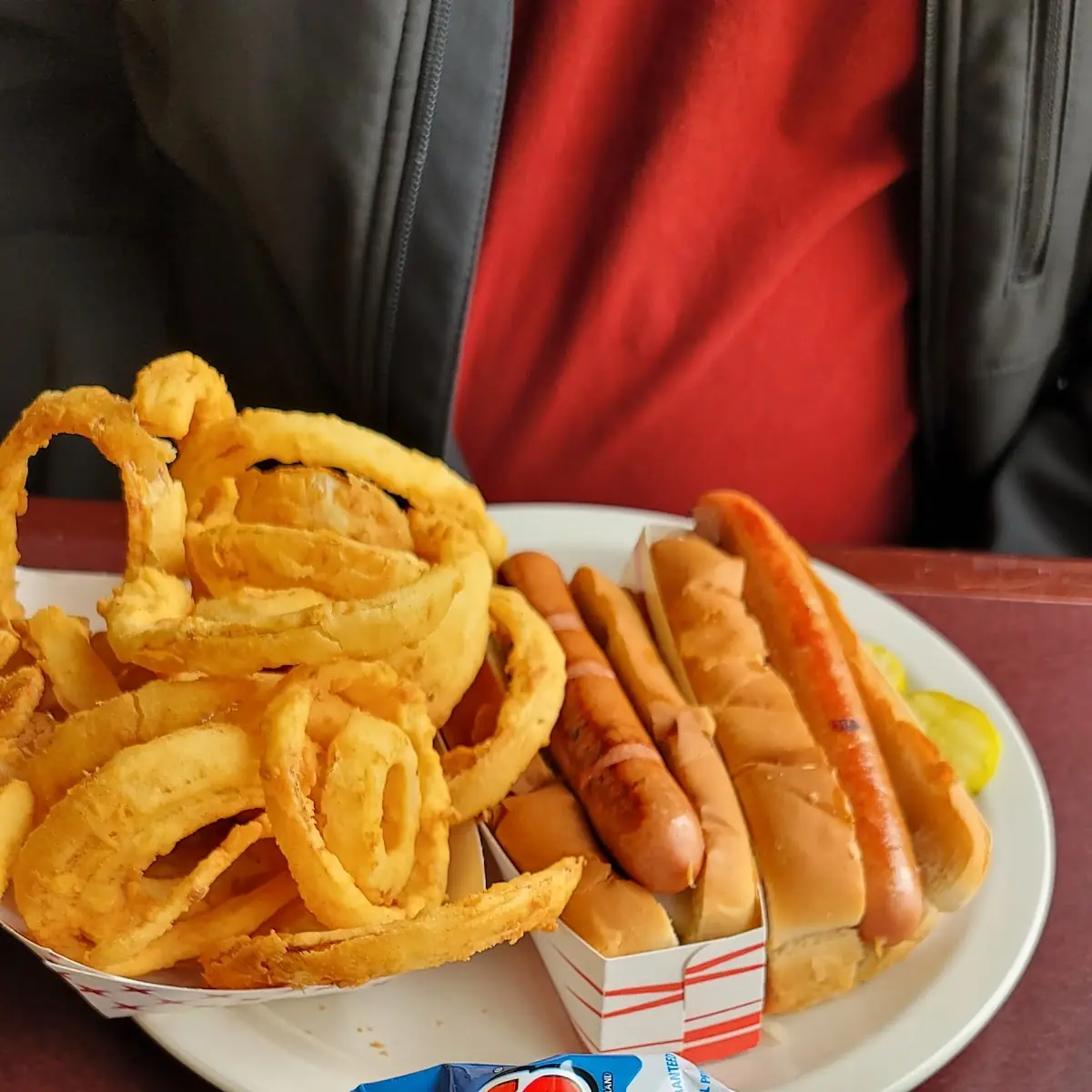 Hot Dogs and Onion Rings