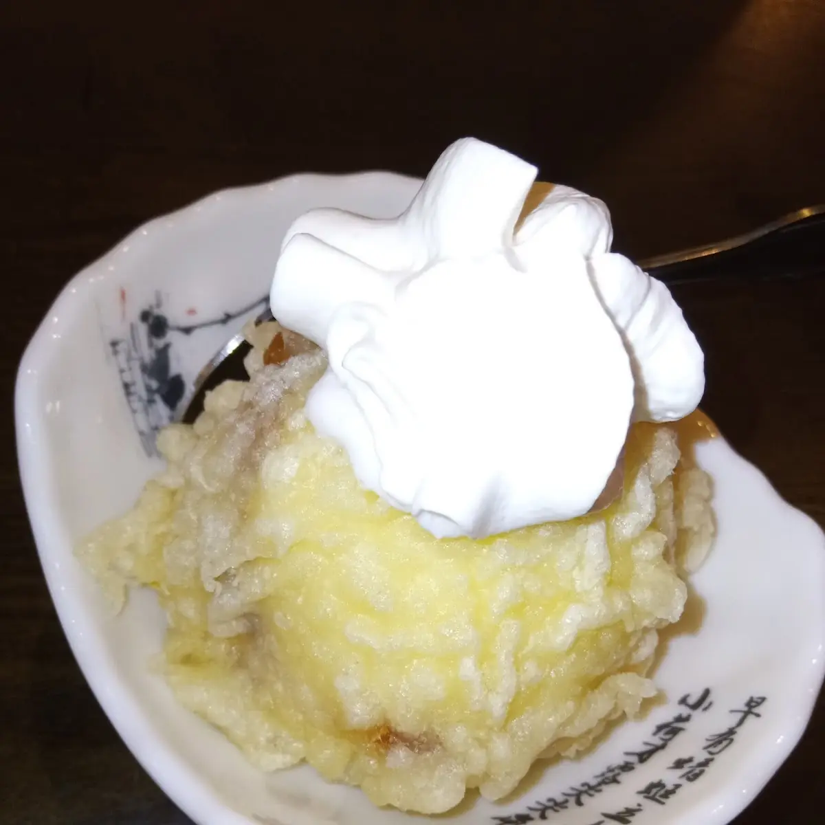 Fried Ice Cream Tempura
