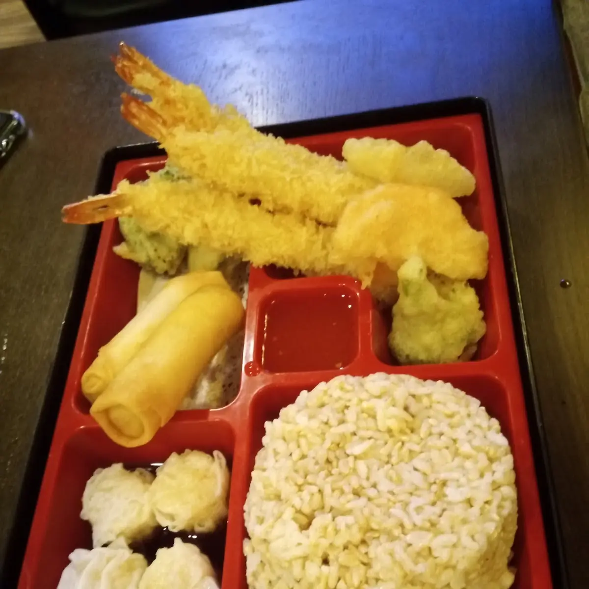 Tempura Shrimp Bento Box