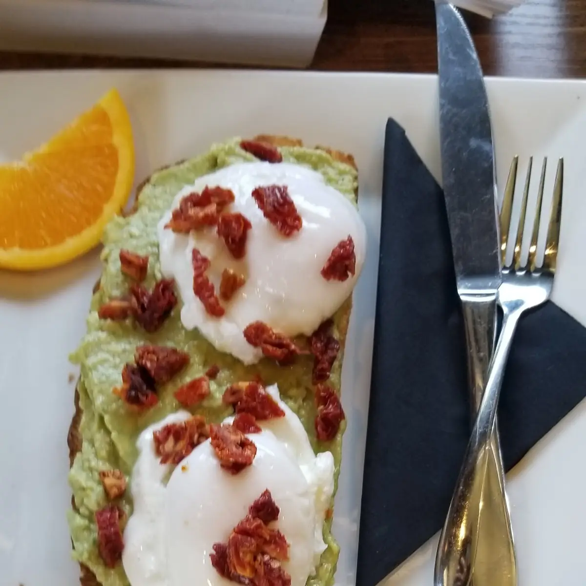 Avocado Toast Poached Eggs