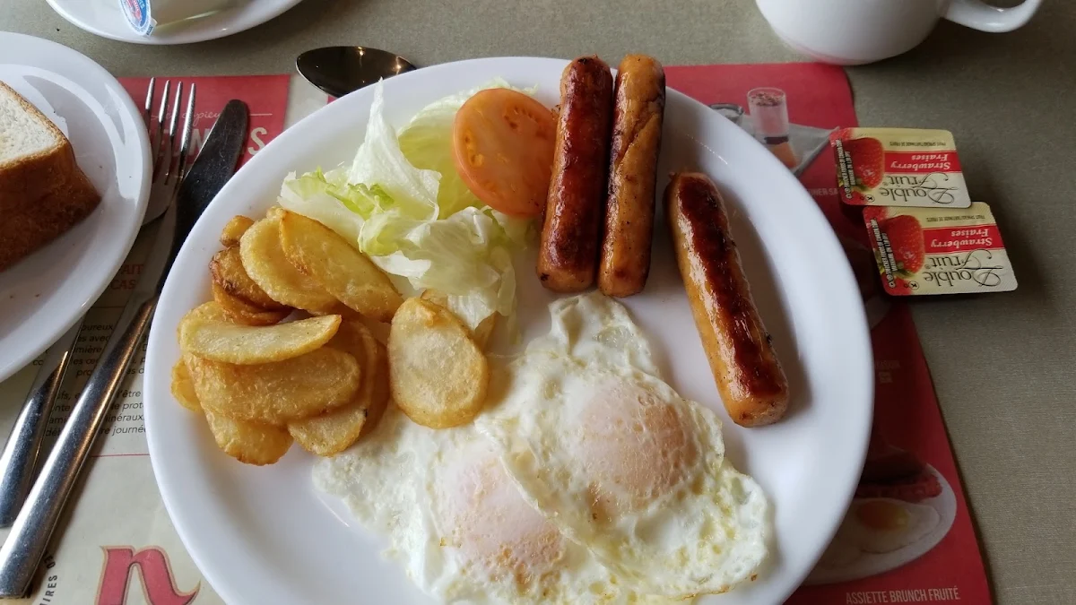 Two Eggs and Sausage