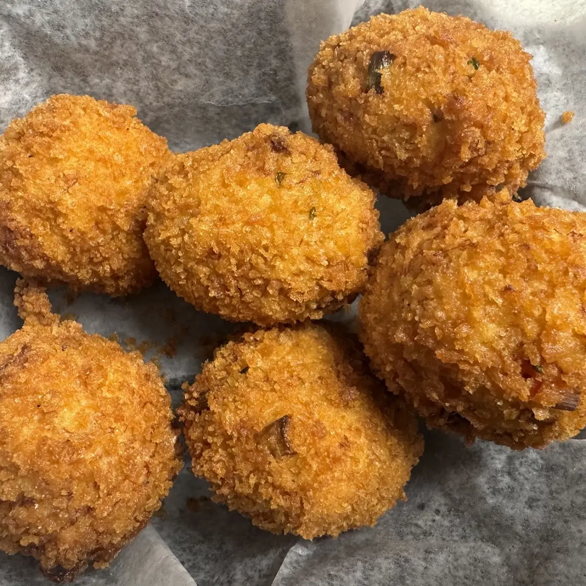 Crispy Crab Cake Balls