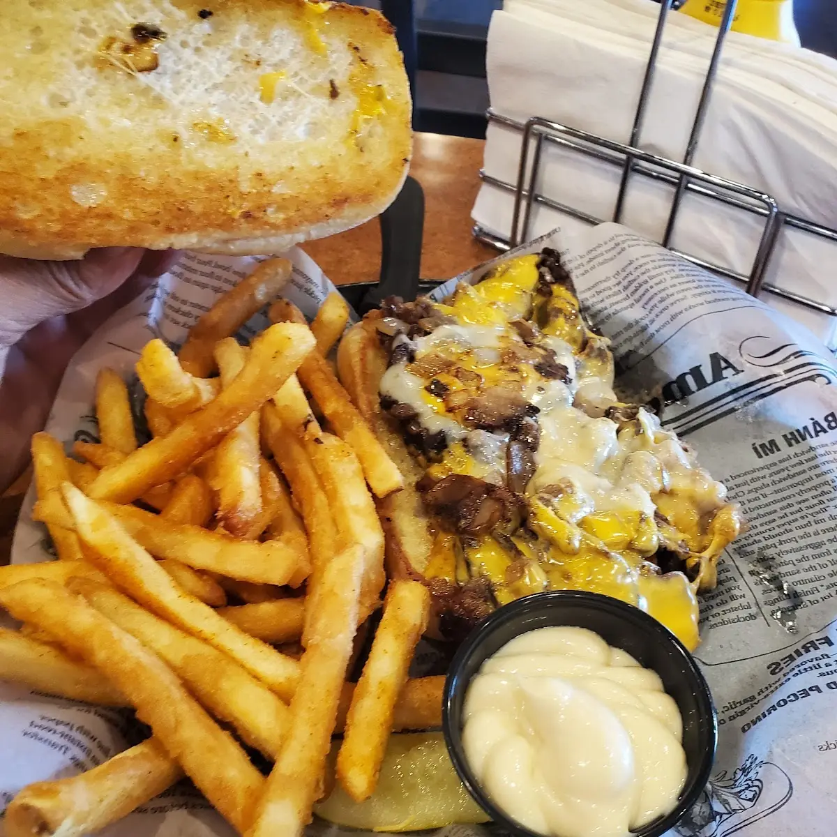 Philly Cheese Steak Sandwich