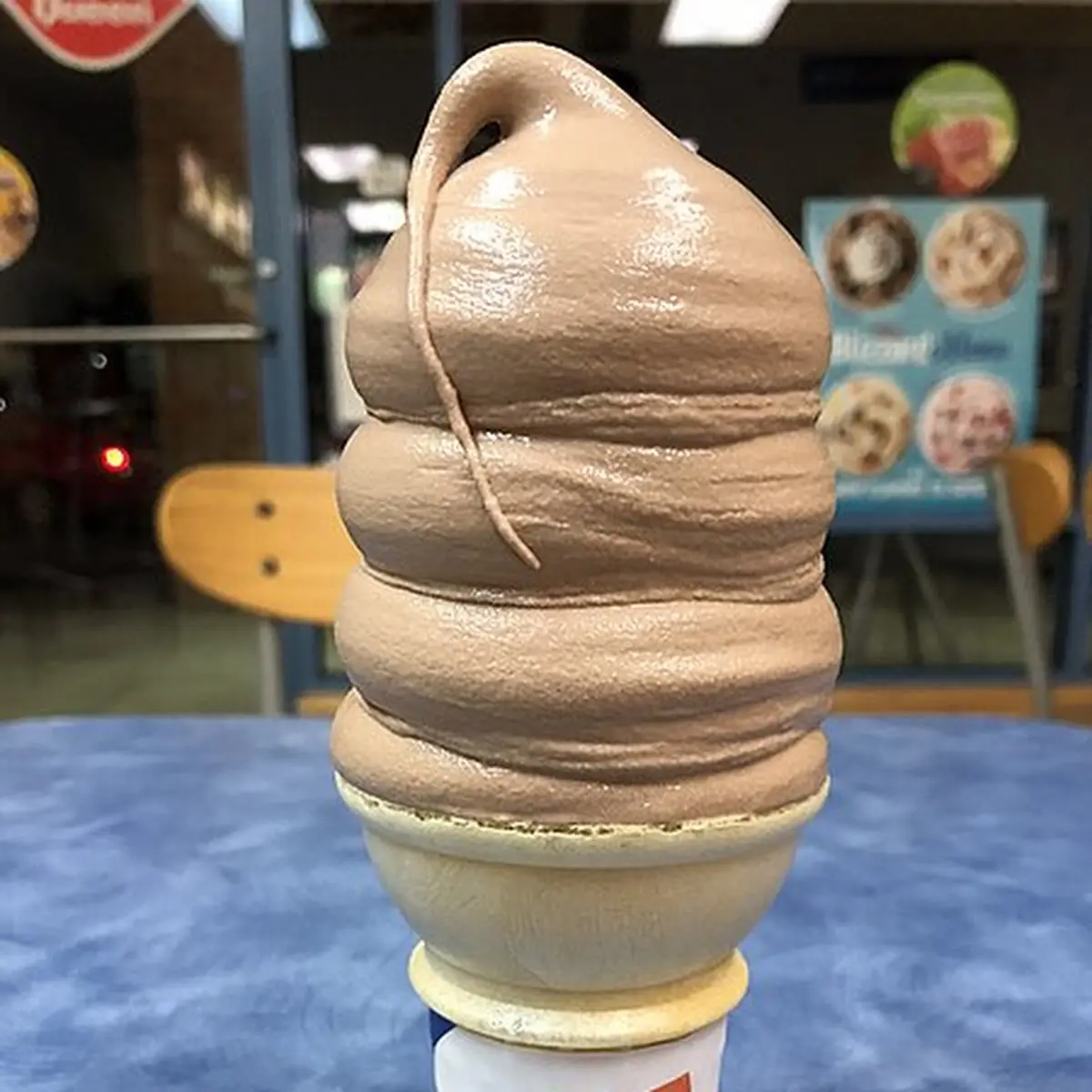 Dreamsicle Dipped Cone