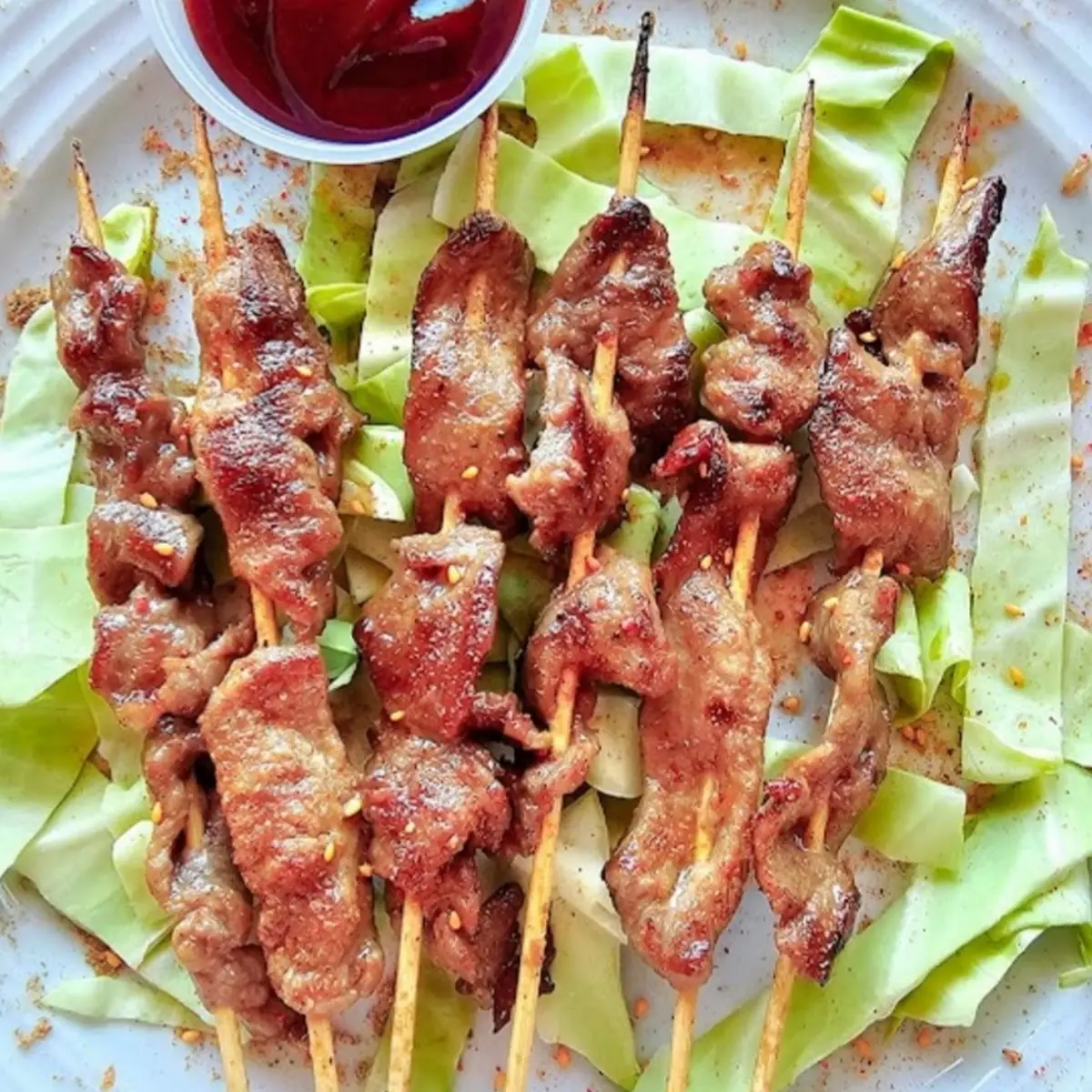 BBQ Pork Skewer 3