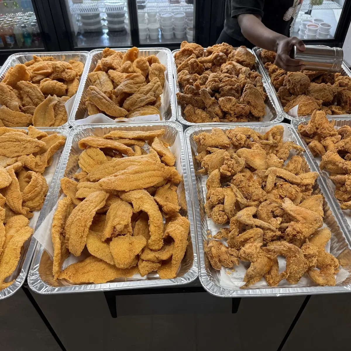 Wings and Fish Curry