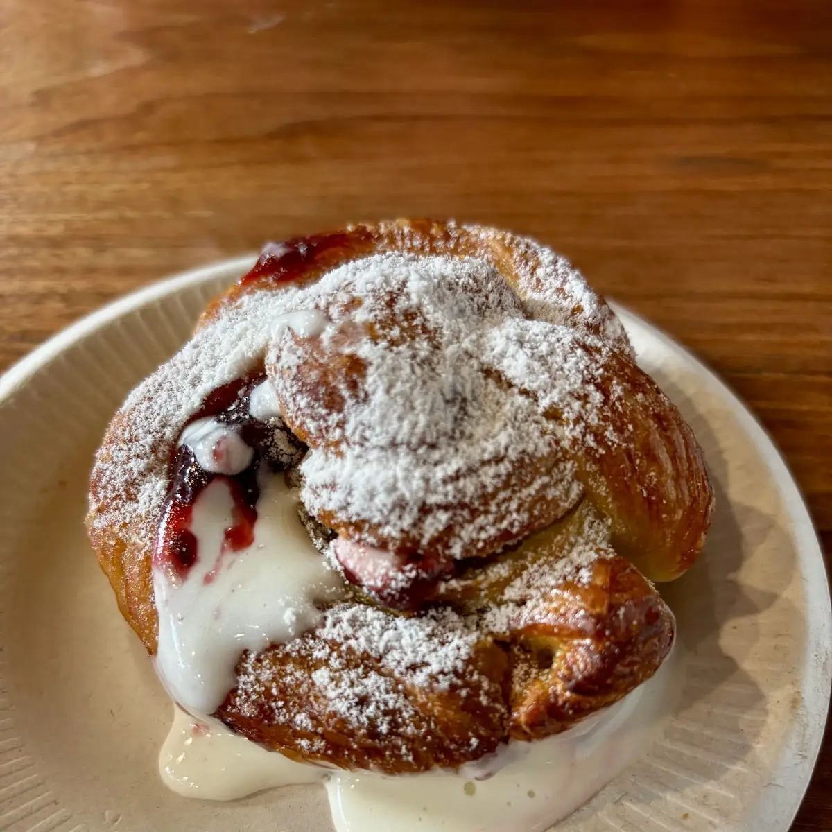 Strawberry and Cream Cheese Brioche