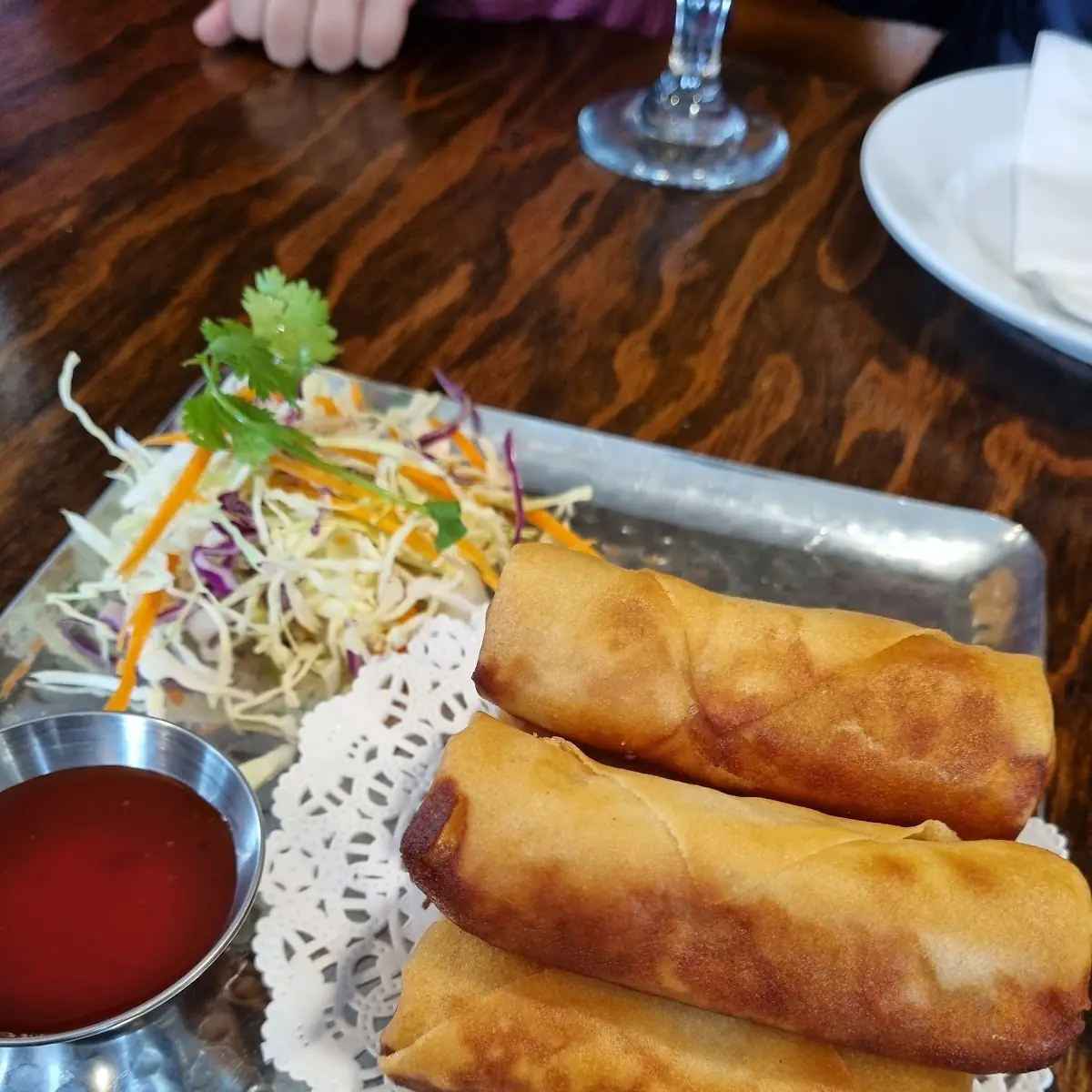 Crispy Spring Rolls Vegetarian