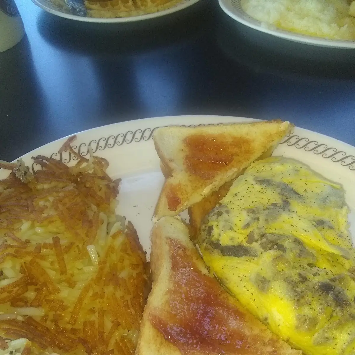Philly Cheesesteak Omelette