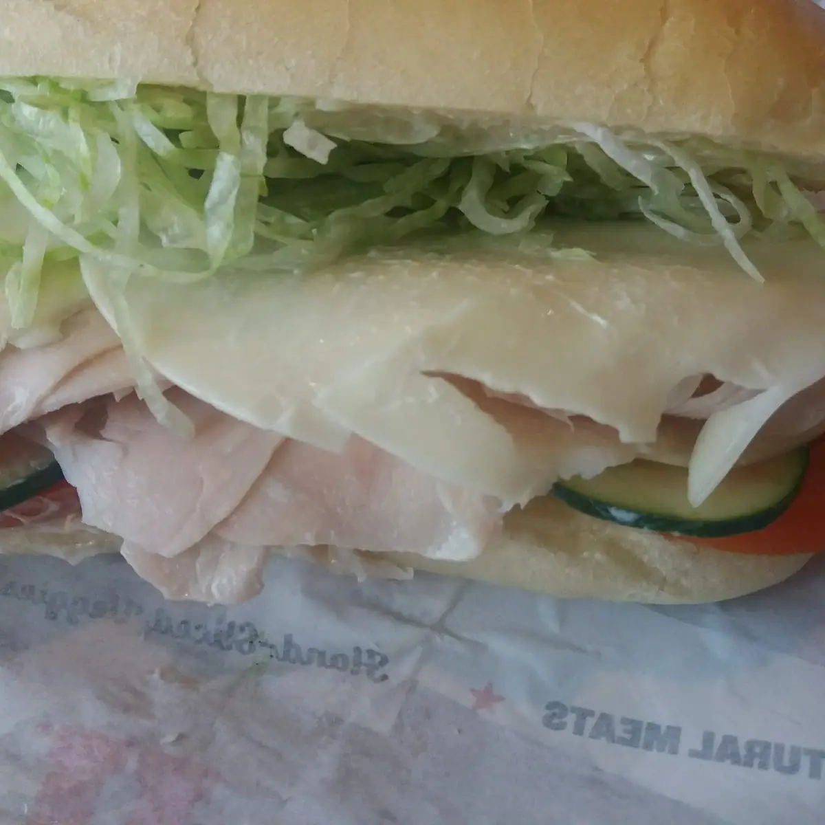 Turkey and Cheese Sub
