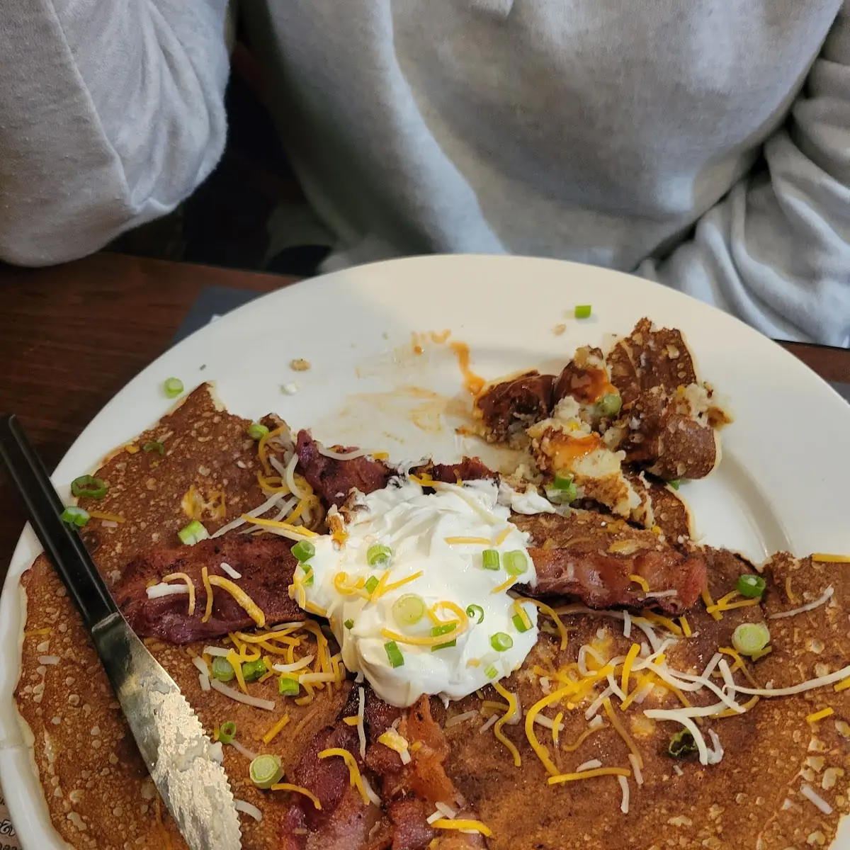 Loaded Potato Pancakes
