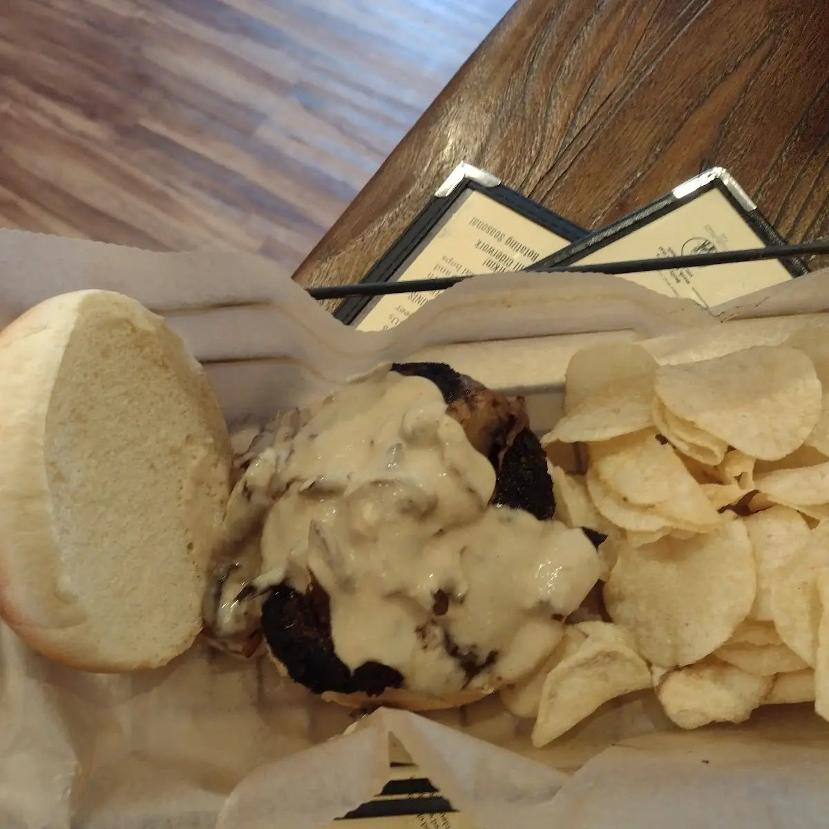 Blue Mushroom Burger