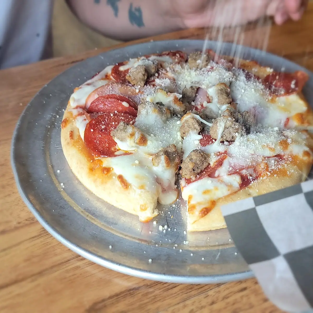 3 Meat Pizza