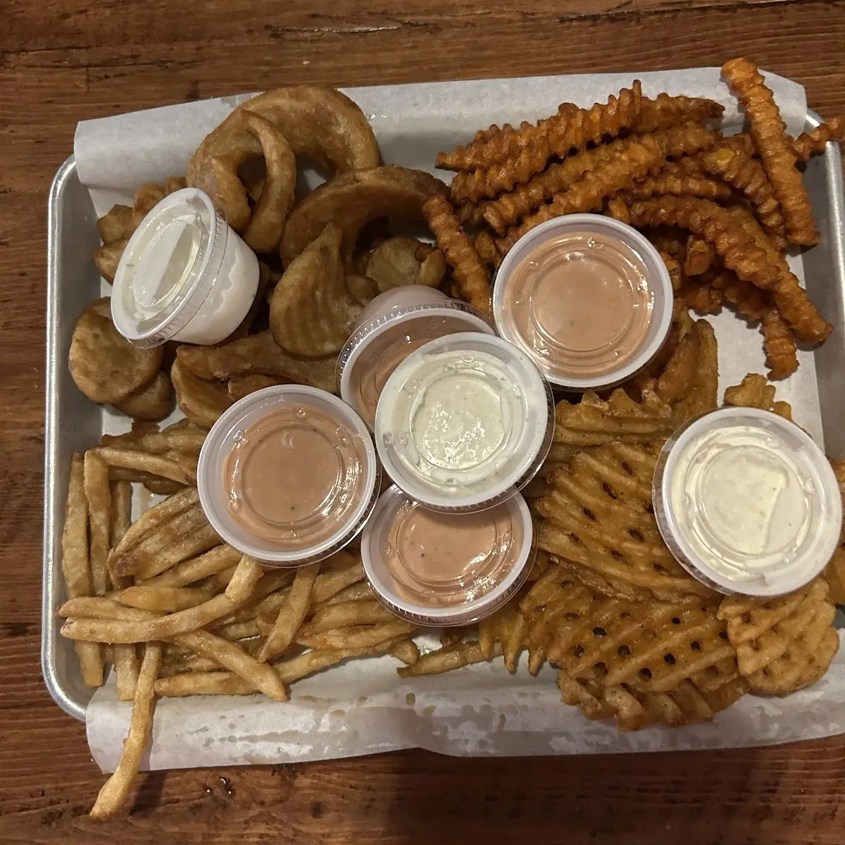 Seasoned Waffle Fries