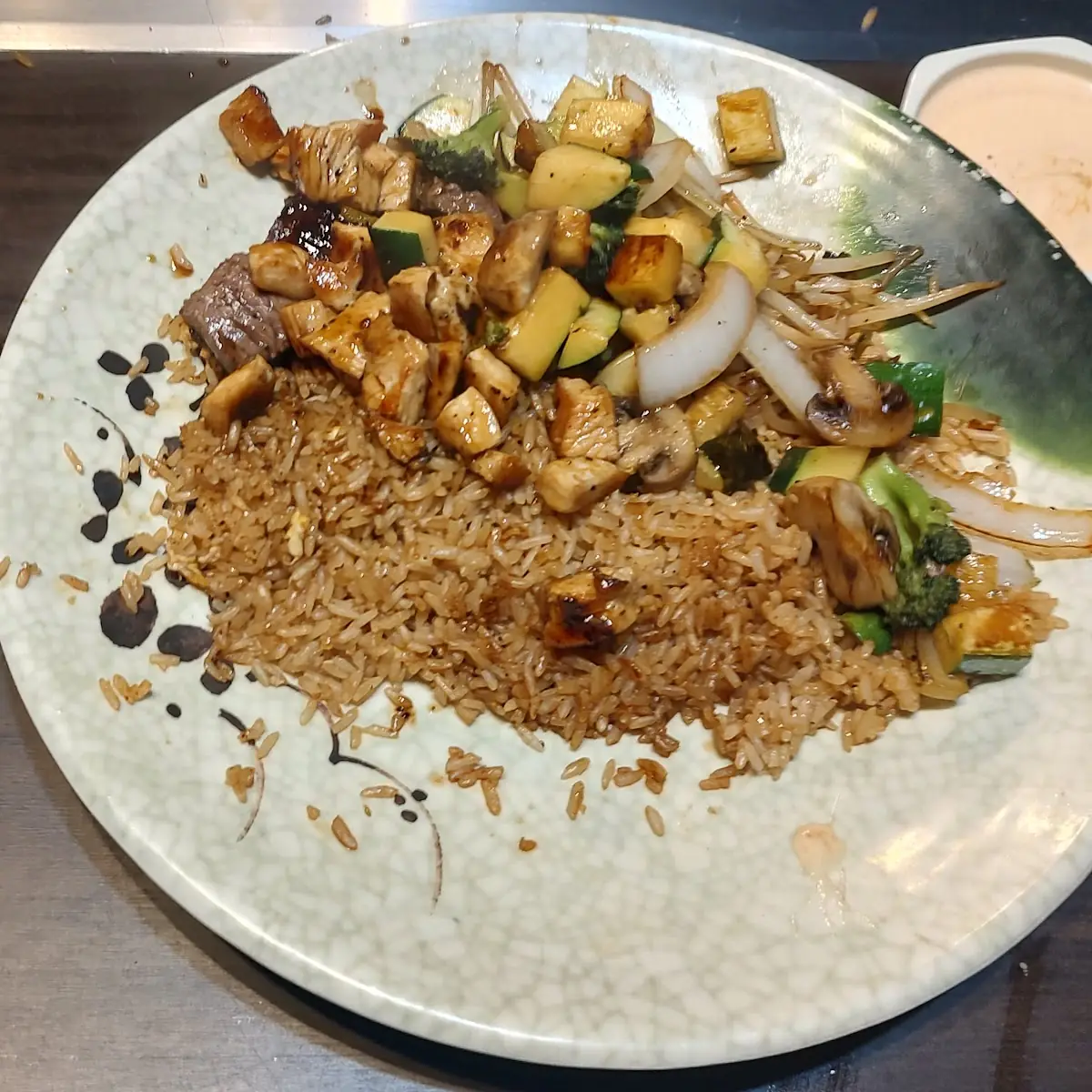 Chicken and Fried Rice
