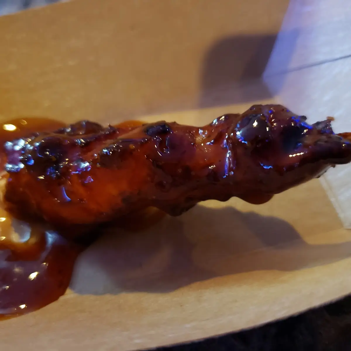 BBQ Chicken on a Stick