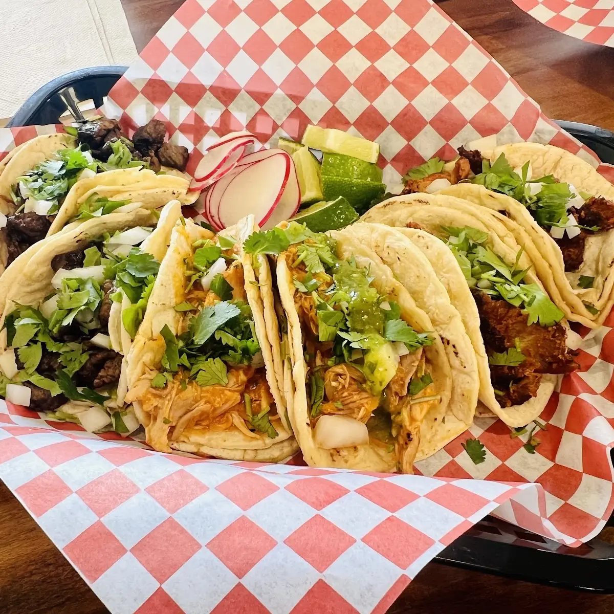 Tacos Tinga Al Pastor Carne Asada