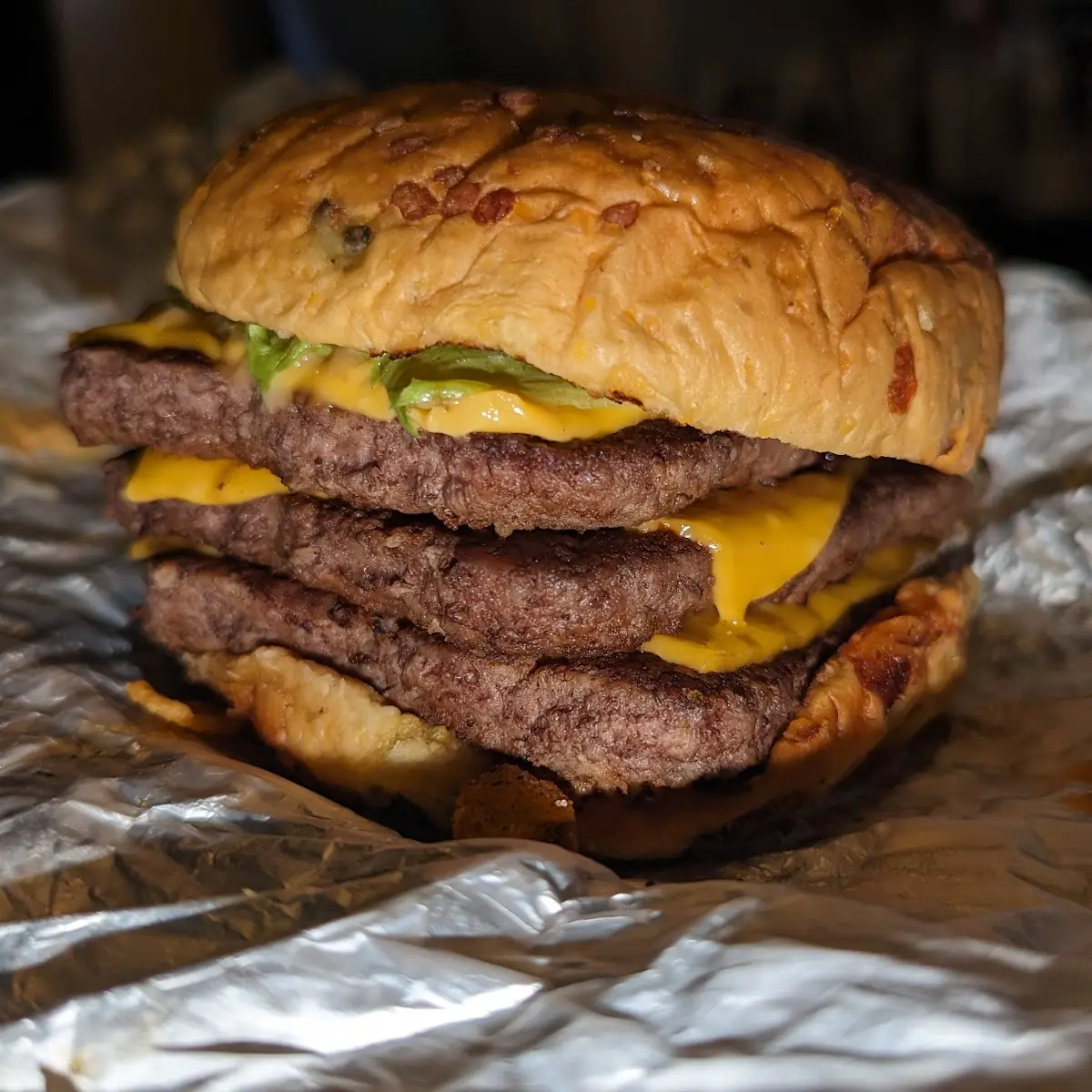 Triple Nacho Cheeseburger Combo