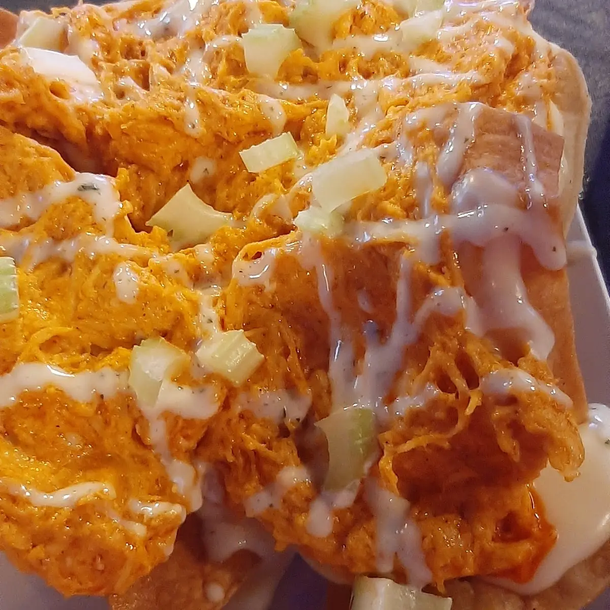 Buffalo Chicken Nachos