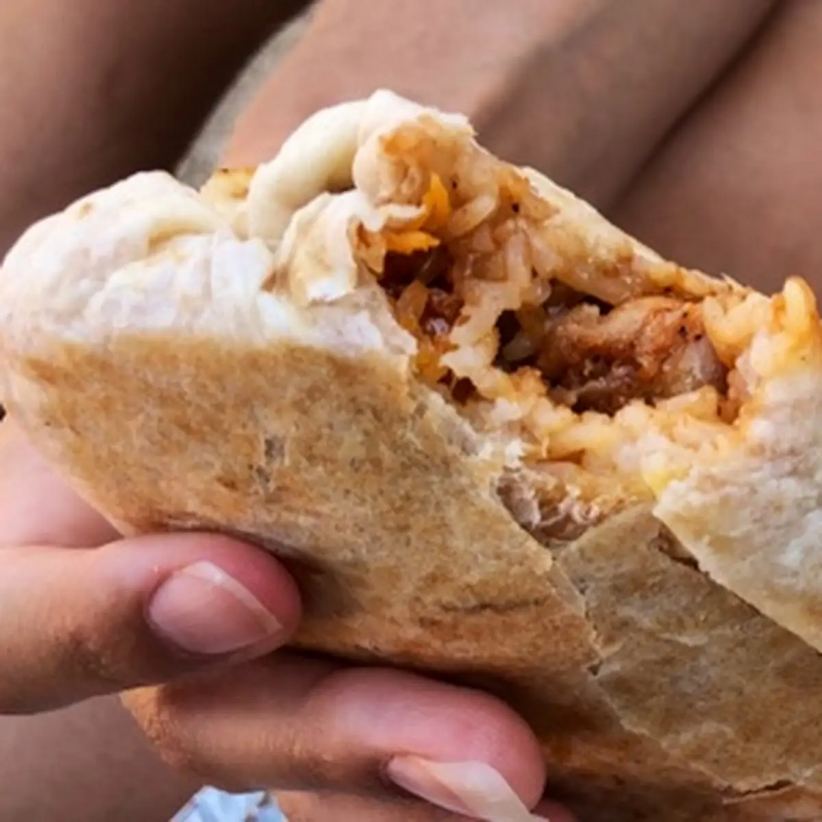 Spicy Chicken Burrito