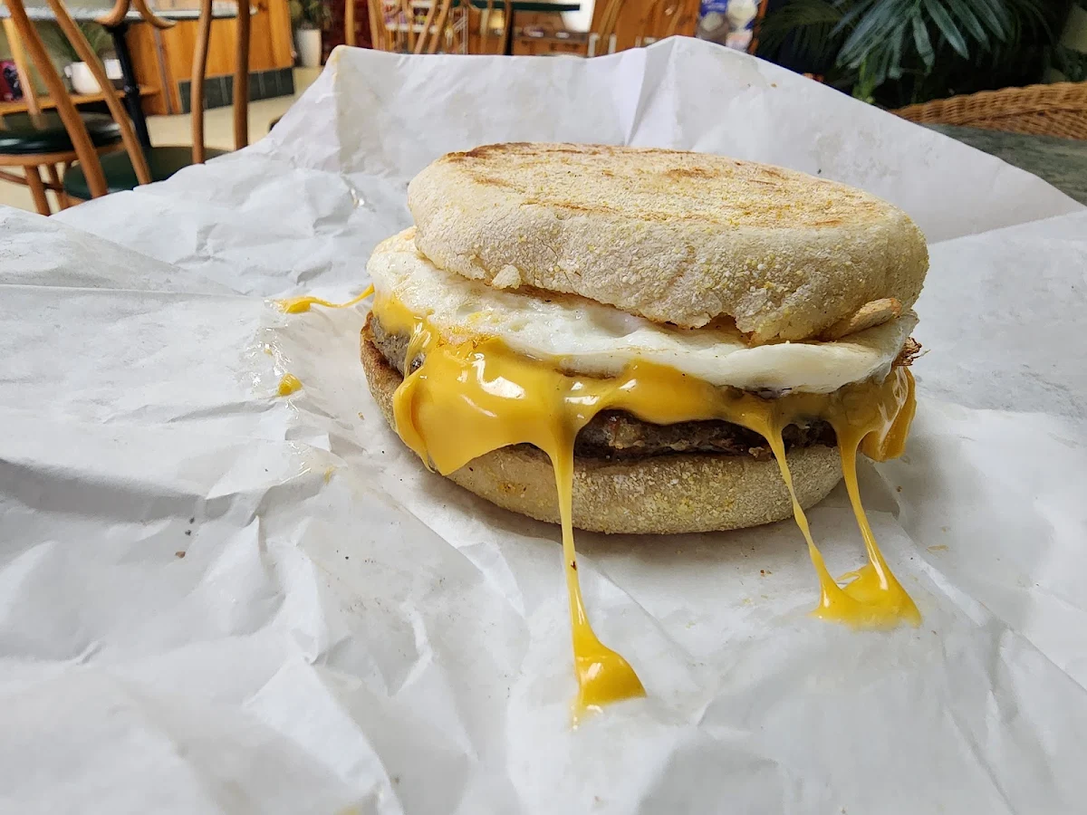 English Muffin Breakfast Sandwich