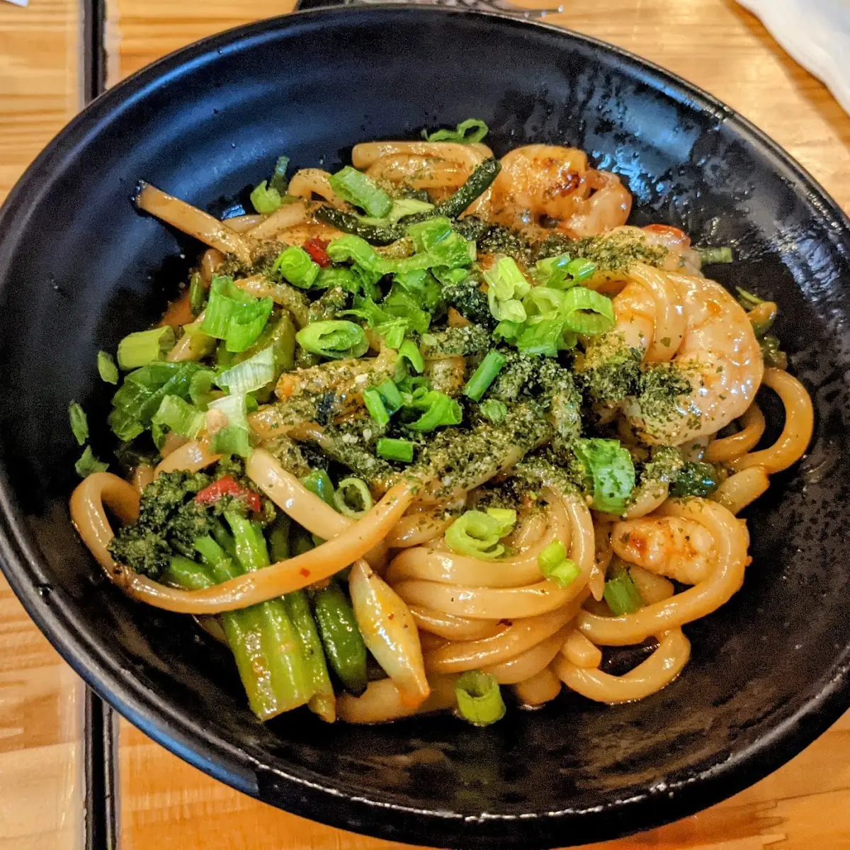 Shrimp Udon Noodle Soup