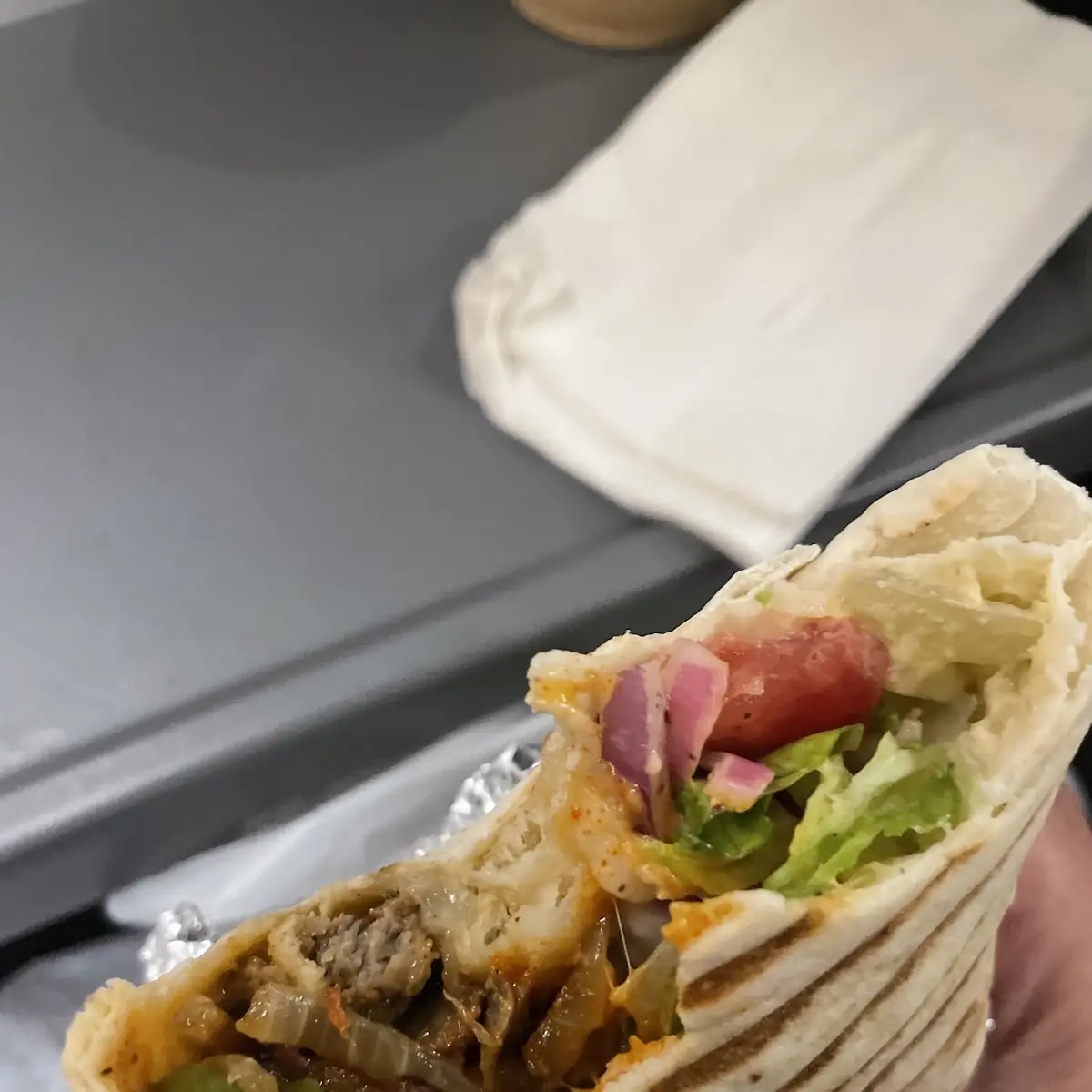 Chicken Shawarma Roll Up