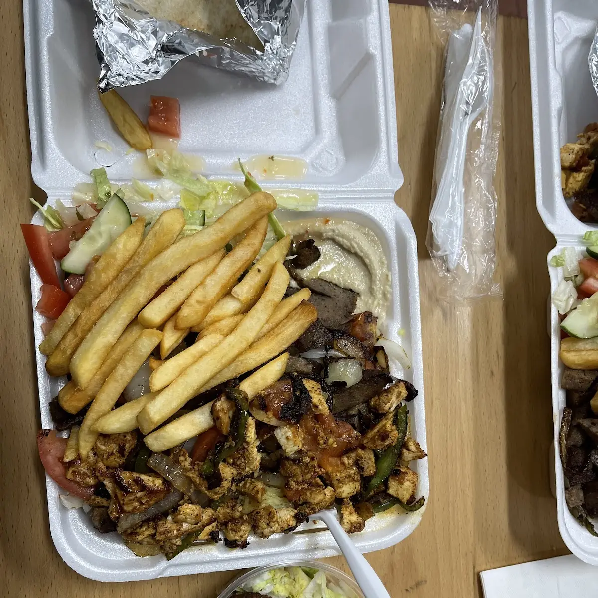Chicken Shawarma Roll Up